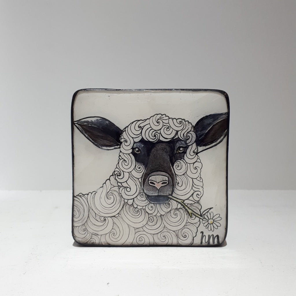 Original Ink and Pencil on paper - SHEILA THE SHEEP