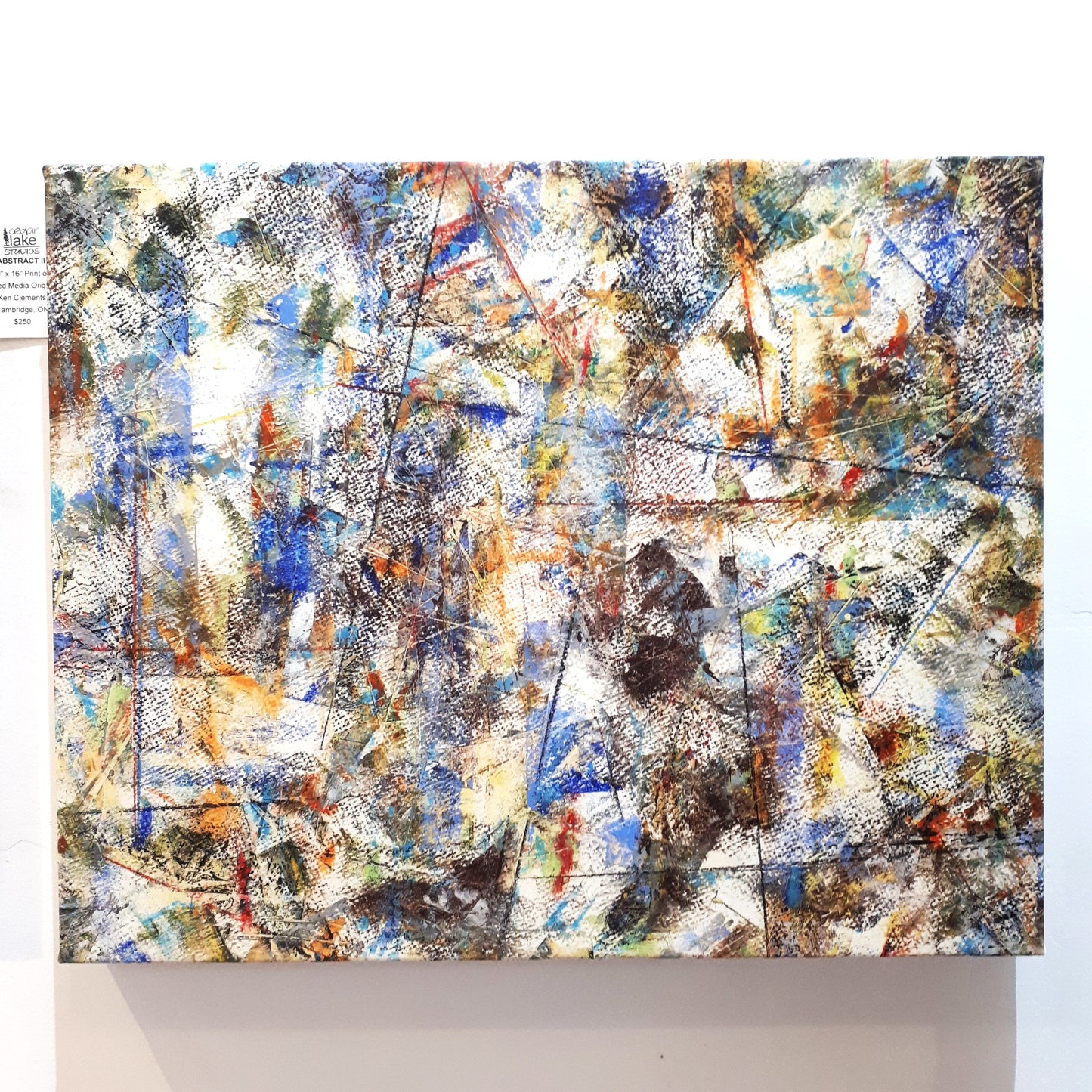 Print of Mixed Media Original Abstract II