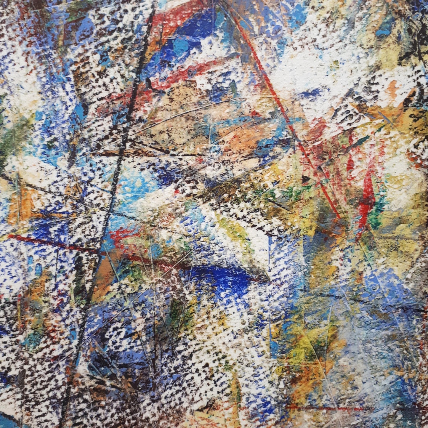 Print of Mixed Media Original Abstract II