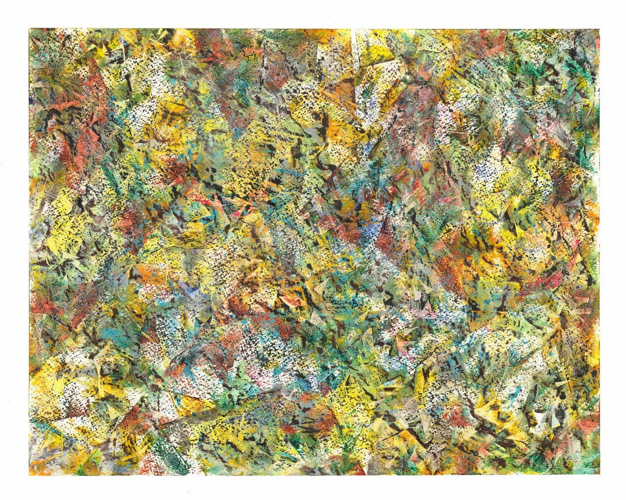 Print of Mixed Media Original Abstract III