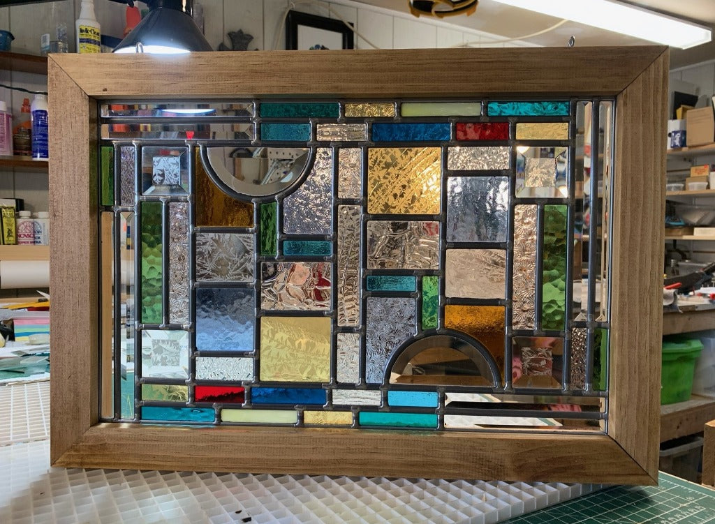 Contemporary Stained Glass - AFTER NINE