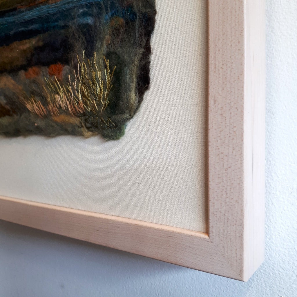 Original Felted Wool Landscape - BY THE LOCH