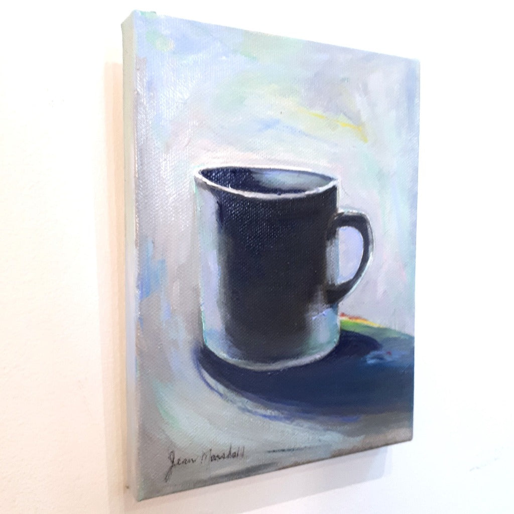 Original Oil Painting - COFFEE WELCOME