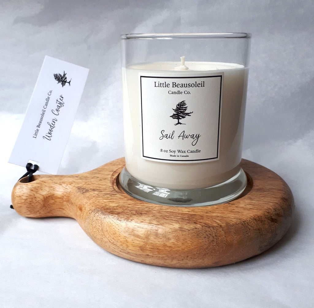 Candle - 8 oz - Little Beausoleil Candle Co
