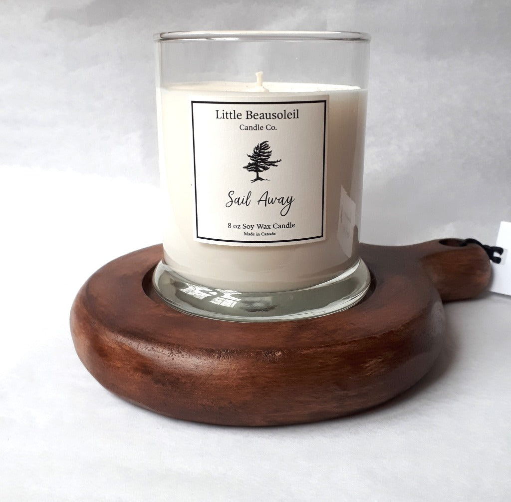 Candle - 8 oz - Little Beausoleil Candle Co