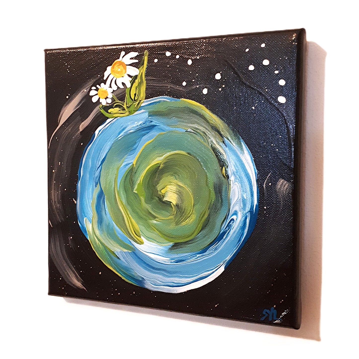 Original Painting - DAISY WORLD