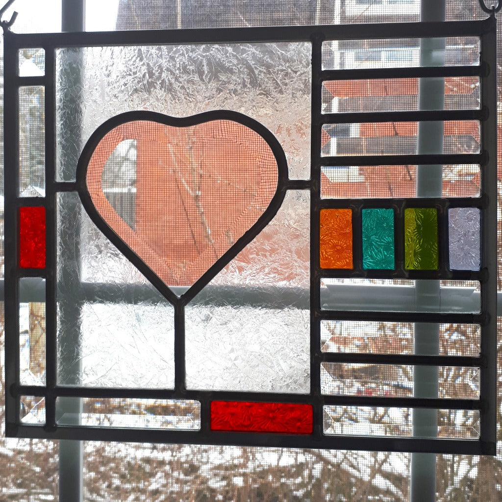Stained Glass - HEART II