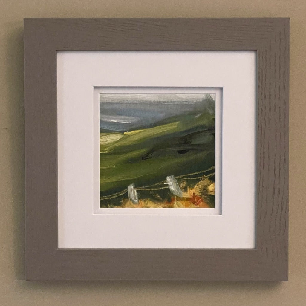 Framed Original Oil - HORIZON'S GAZE