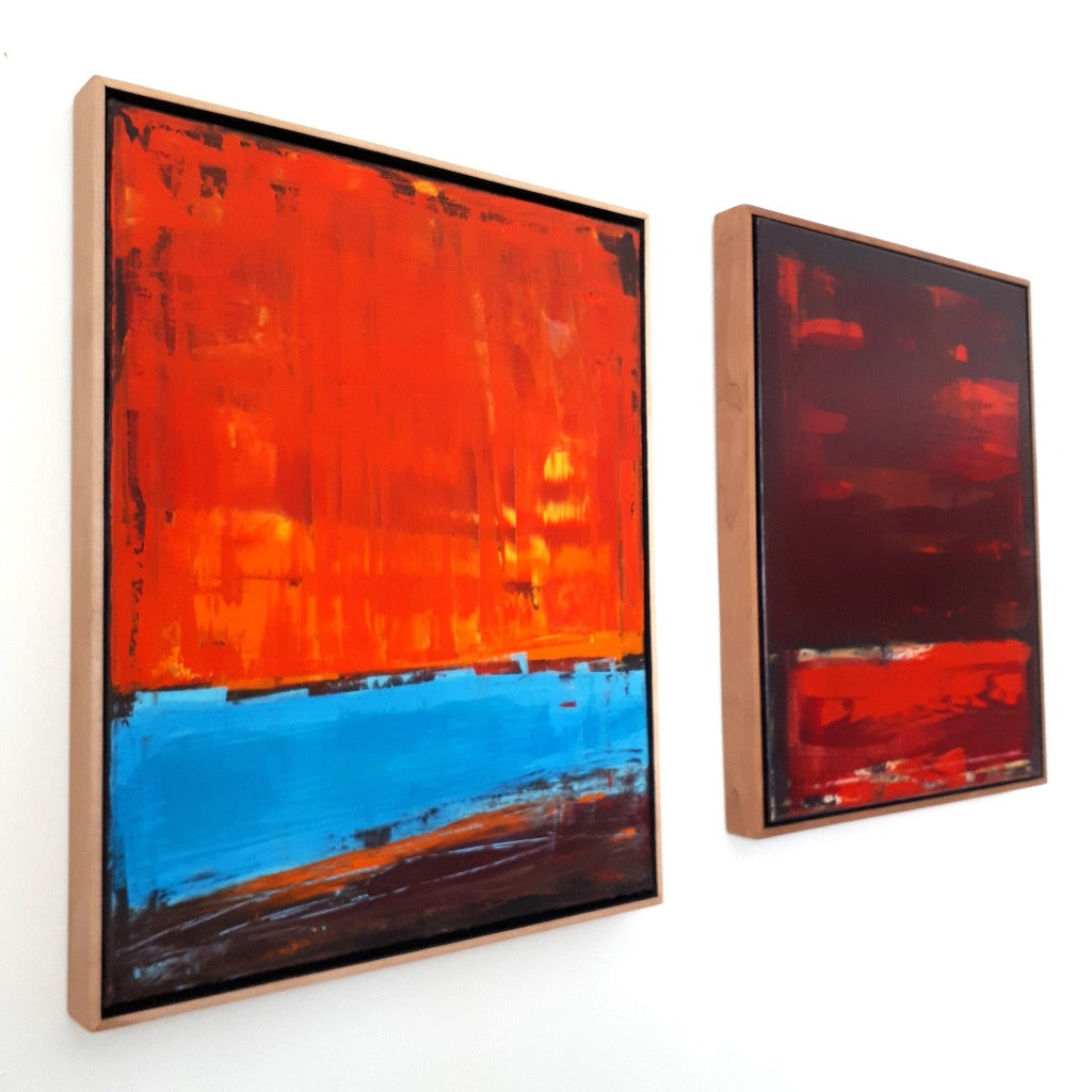 Original Oil - ORANGE CANOE