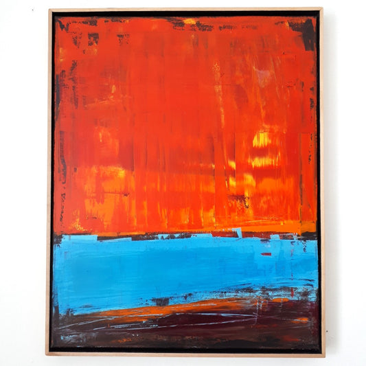 Original Oil - ORANGE CANOE