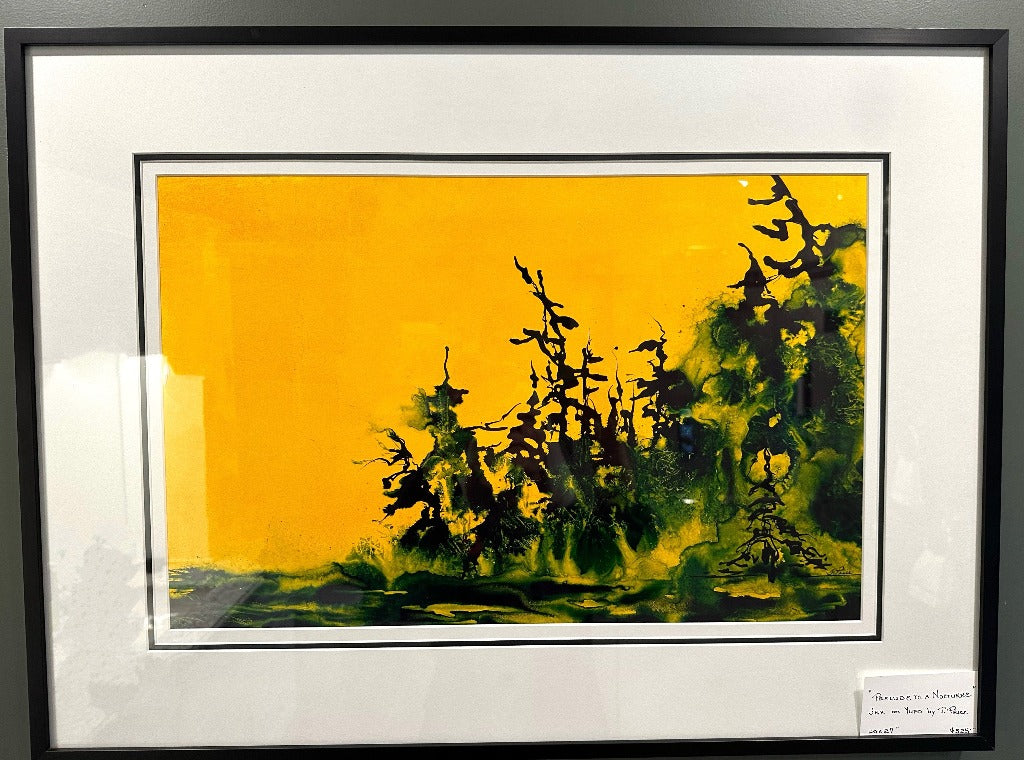 Framed Original Painting - PRELUDE TO A NOCTURNE