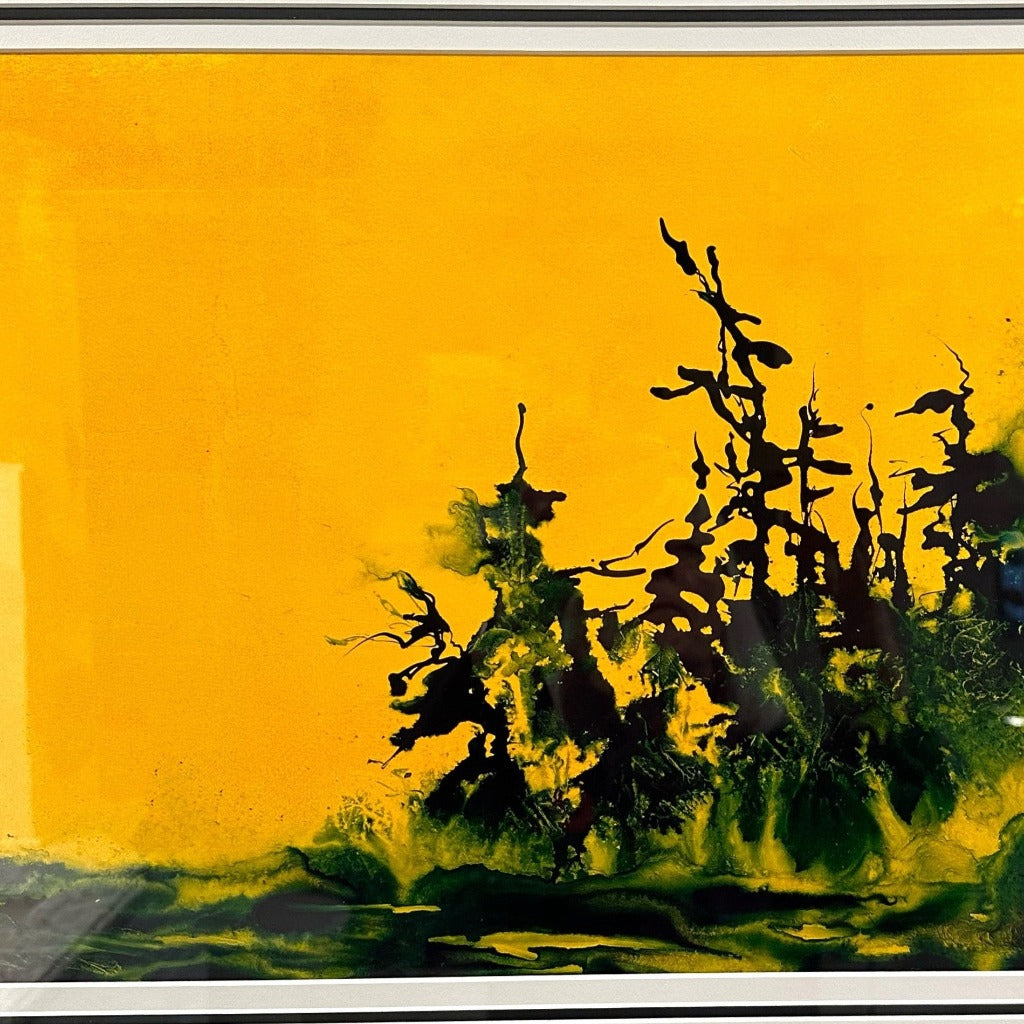 Framed Original Painting - PRELUDE TO A NOCTURNE