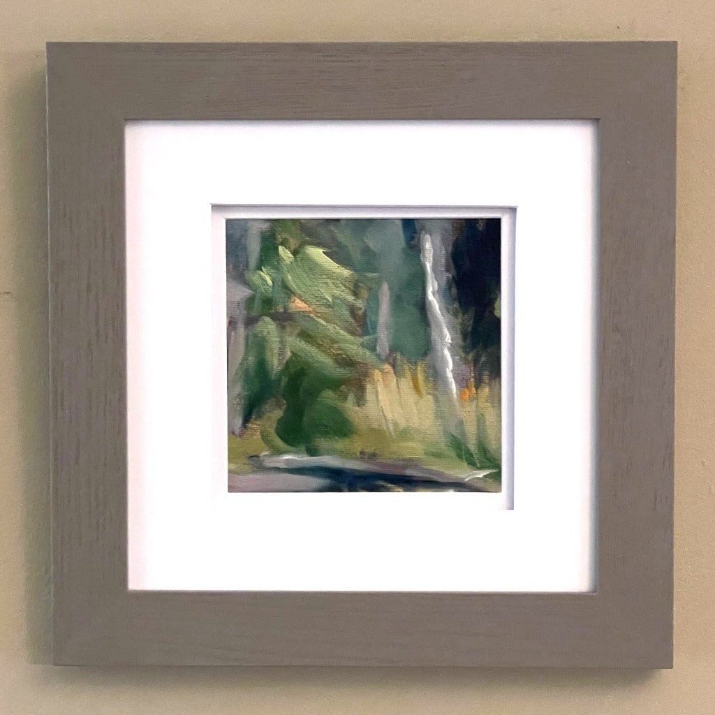 Framed Original Oil - QUIET WHISPERS