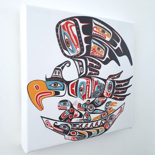 Canvas Prints of Original Indigenous Art Works - Sean Whonnock - THE MANY FACES OF WHONNOCK