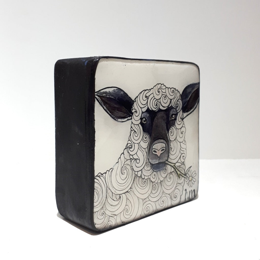 Original Ink and Pencil on paper - SHEILA THE SHEEP