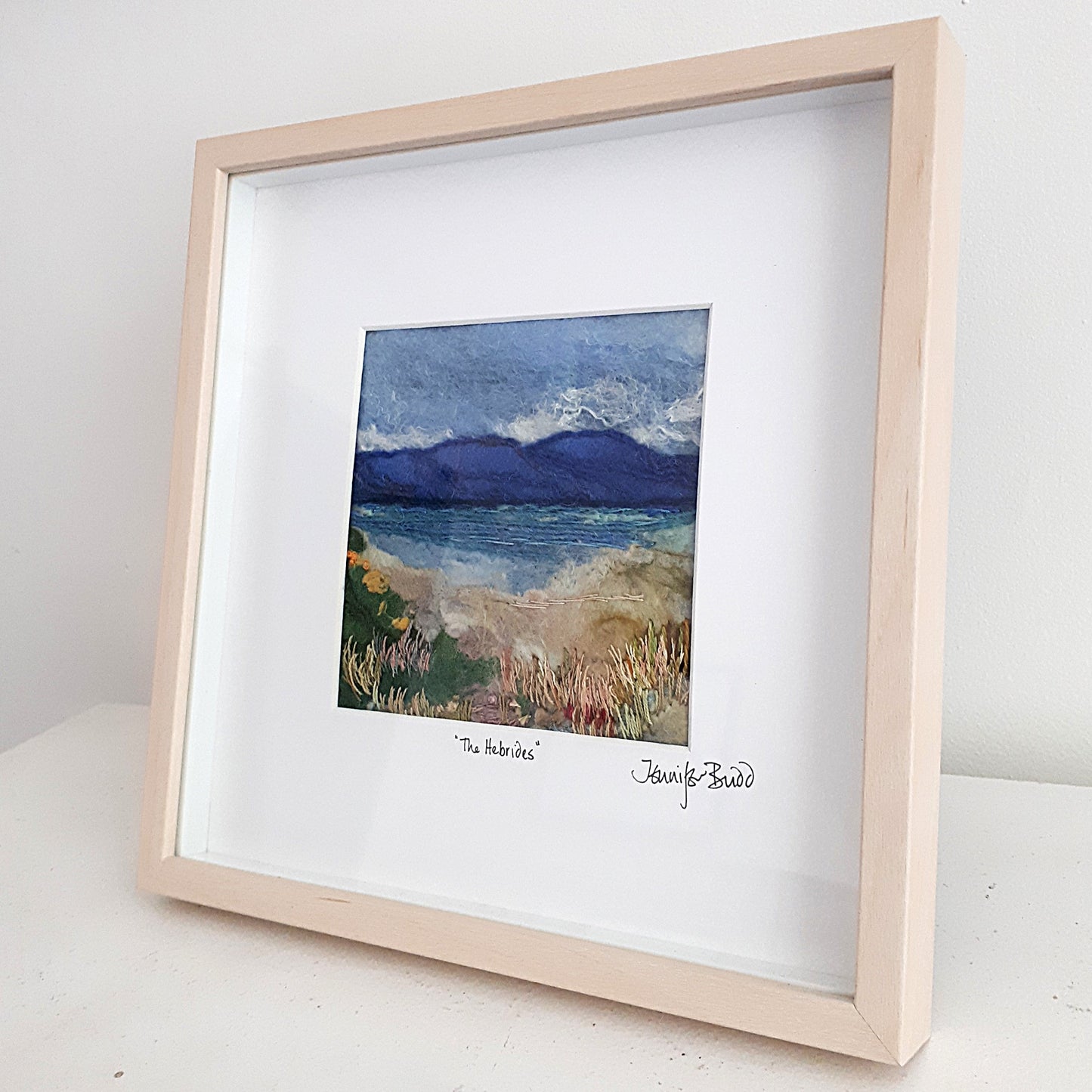 Original Felted Wool Landscape - THE HEBRIDES