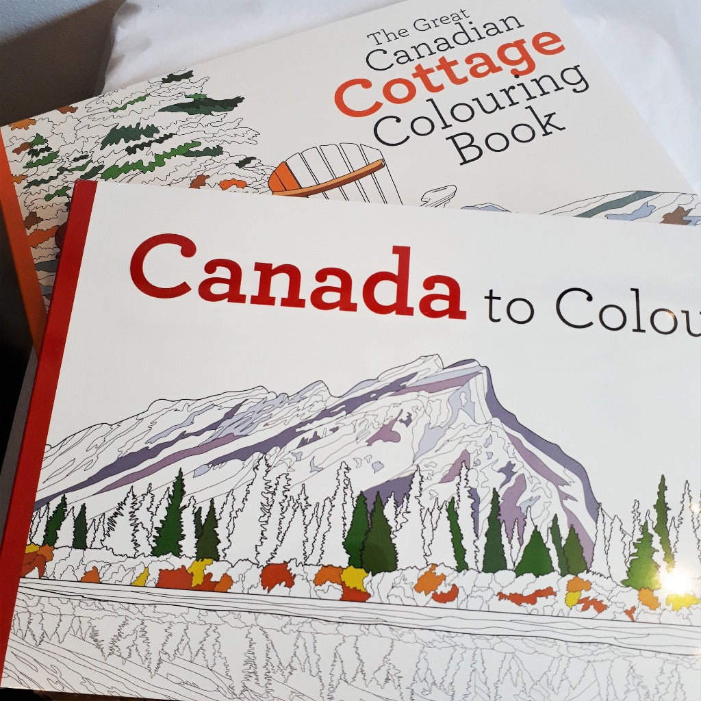Great Canadian Colouring Book by Paul Covello and Leor Boshi