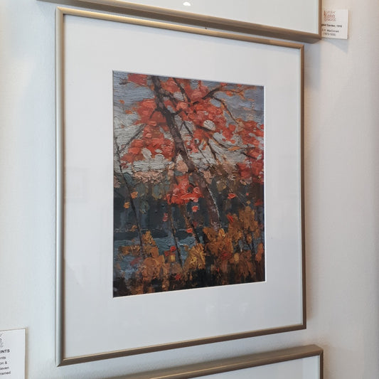 Group of Seven Aluminum-Framed Print - Tom Thomson - TWISTED MAPLE (1914)