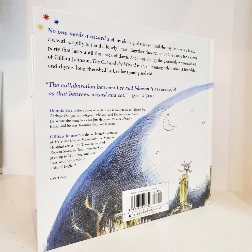 The Cat and the Wizard by Dennis Lee, Illustrations by Gillian Johnson