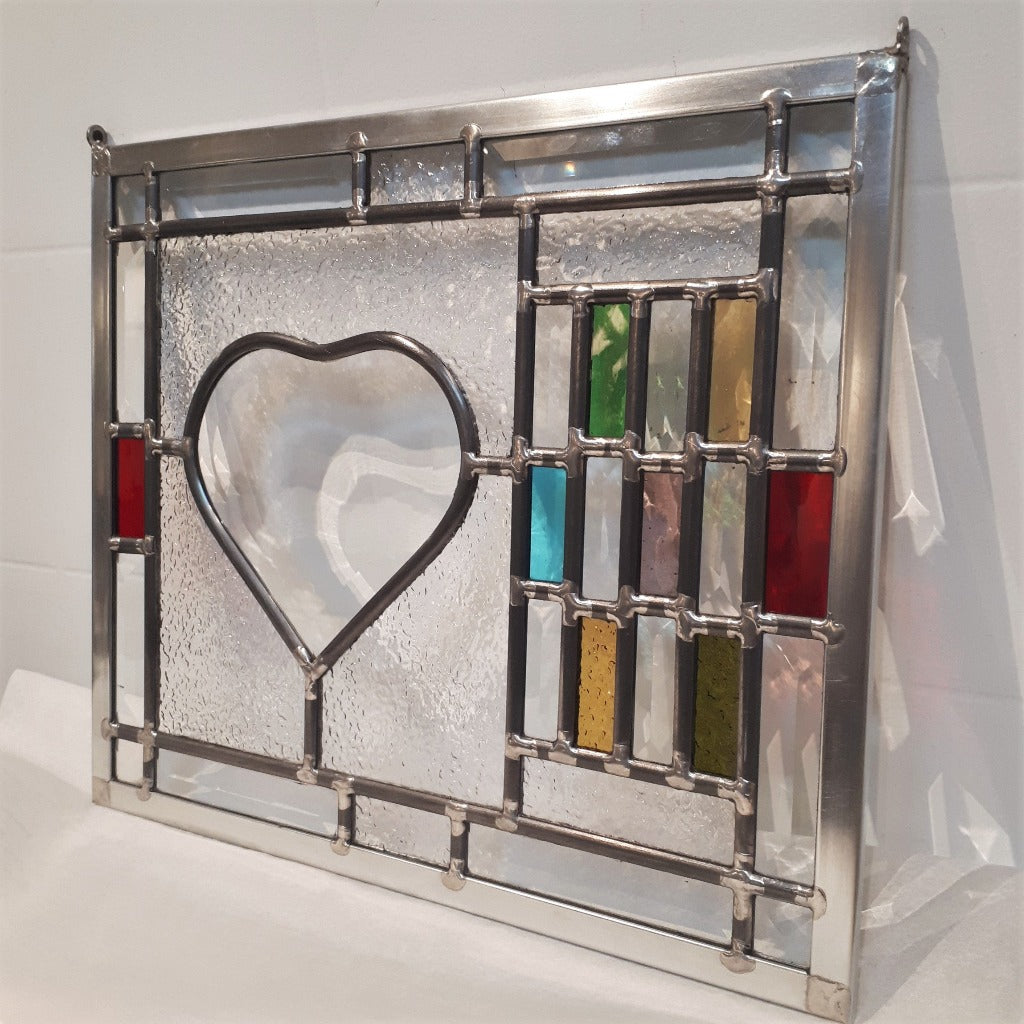 Stained Glass - HEART