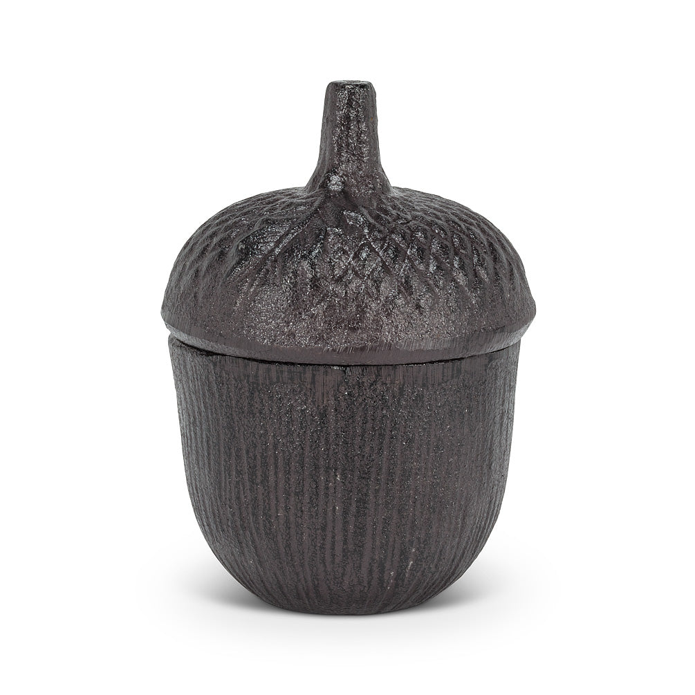 Cast Iron Acorn Box
