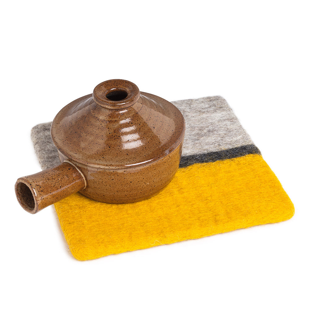 Felt Trivet - Blue, Grey or Yellow