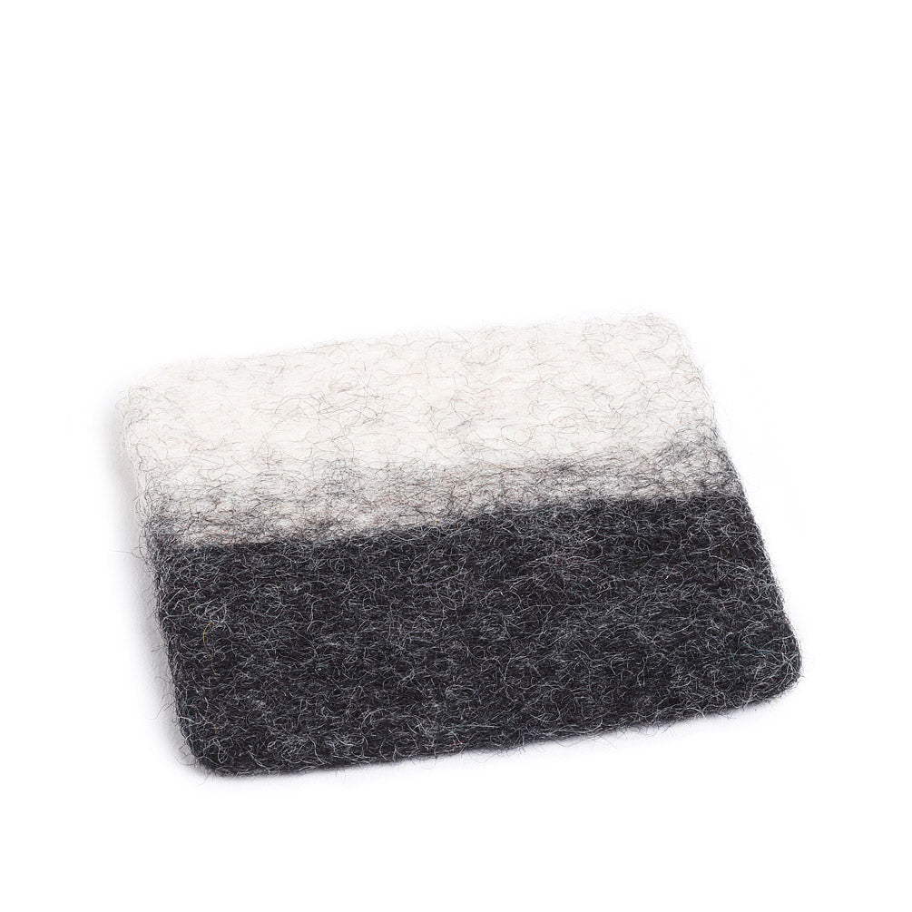 Felt Coaster Set of Four - Blue or Grey