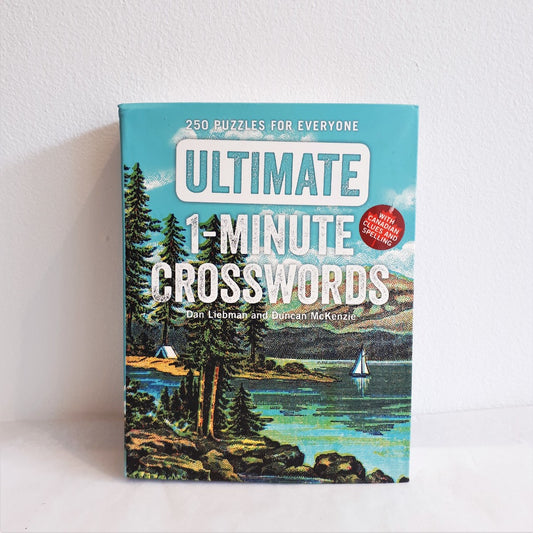 Ultimate 1-Minute Crosswords by Dan Liebman and Duncan McKenzie