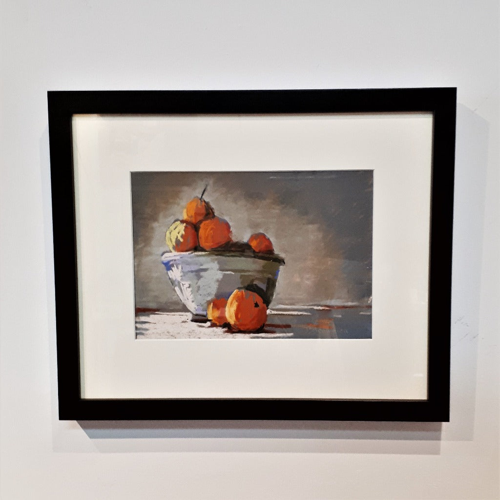 Original Pastel Still Life - CITRUS