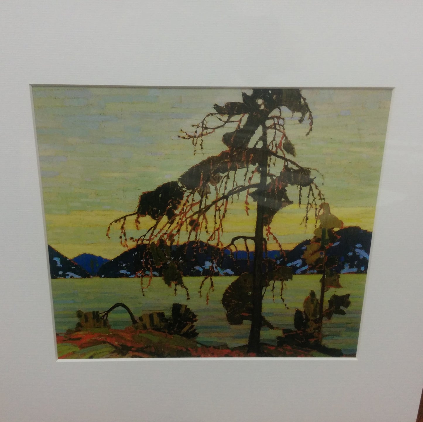 Group of Seven Matted Print - Tom Thomson - The Jack Pine