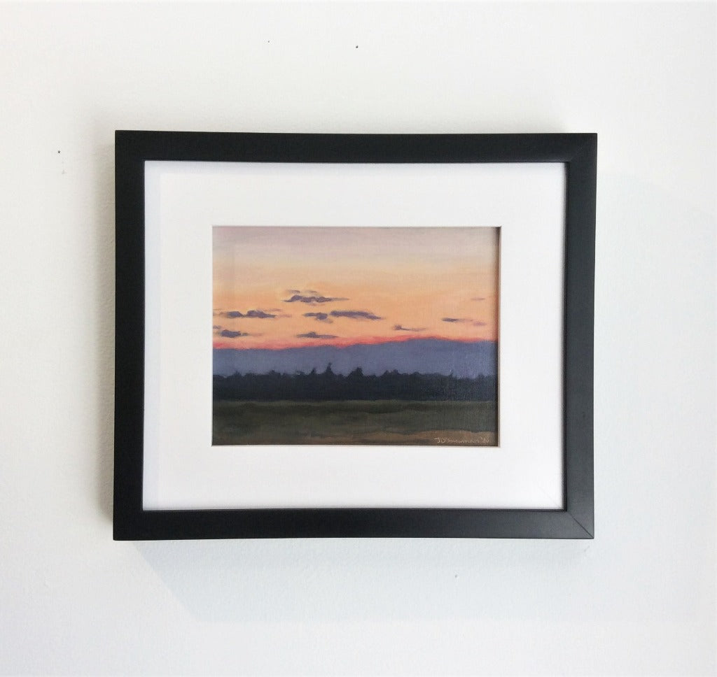 Original Oil - ST. GEORGE SUNSET