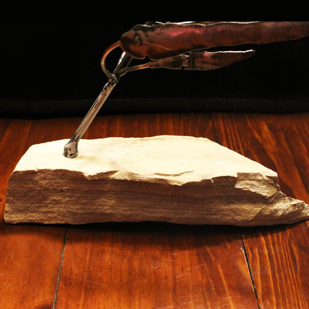 Metal Balanced Tree Sculpture - Resilience Series