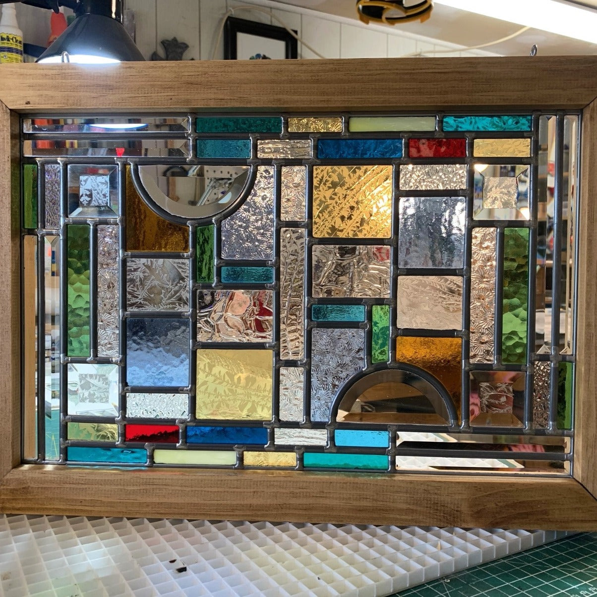 Contemporary Stained Glass - AFTER NINE