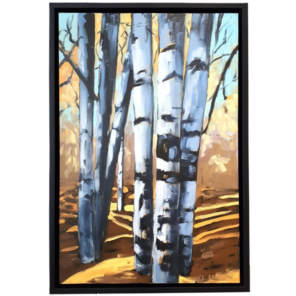 Original Oil - BIRCH TREES