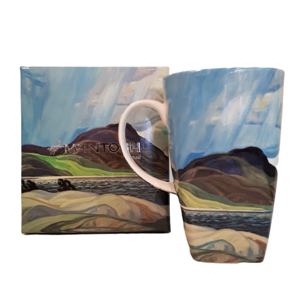 Fine Bone China Mug Grande - LAKE WABAGISHIK, Franklin Carmichael