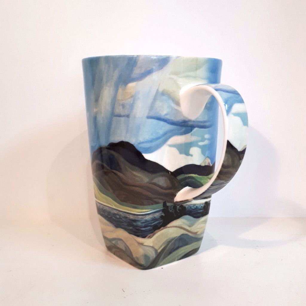 Fine Bone China Mug Grande - LAKE WABAGISHIK, Franklin Carmichael