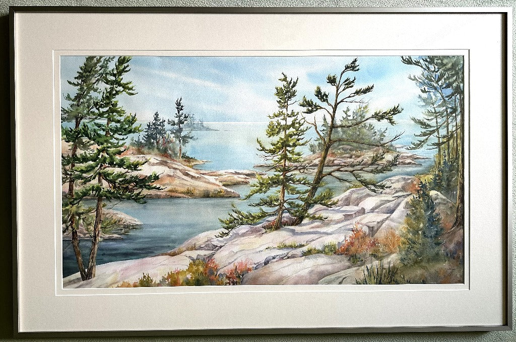 Framed Original Painting - NORTHERN ALLURE