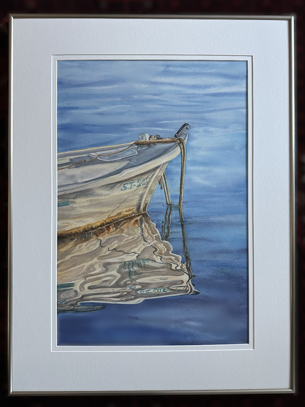 Framed Original Painting - REFLECTIONS OF LIFE