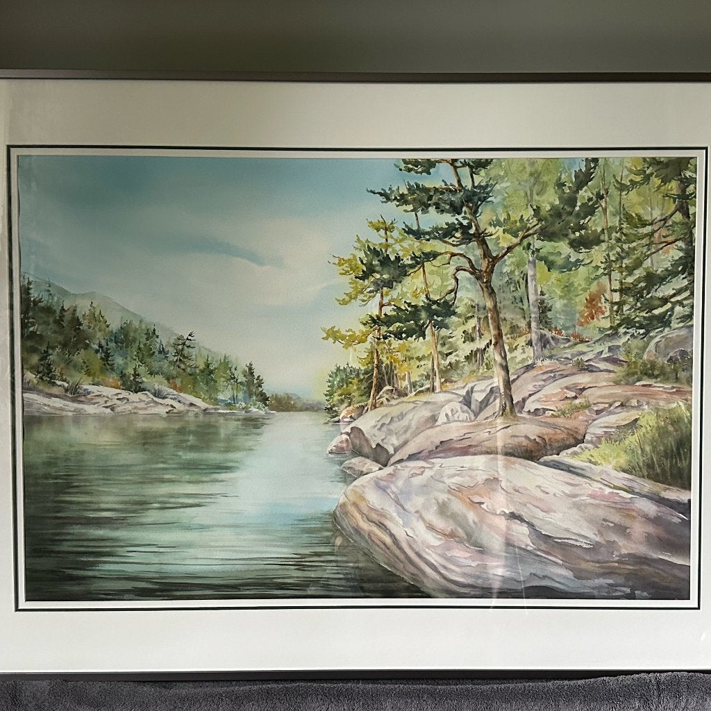 Framed Original Painting - SIREN SONG OF THE NORTH