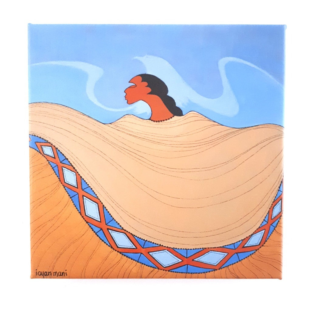 Canvas Prints of Original Indigenous Art Works - Three of Maxine Noel's