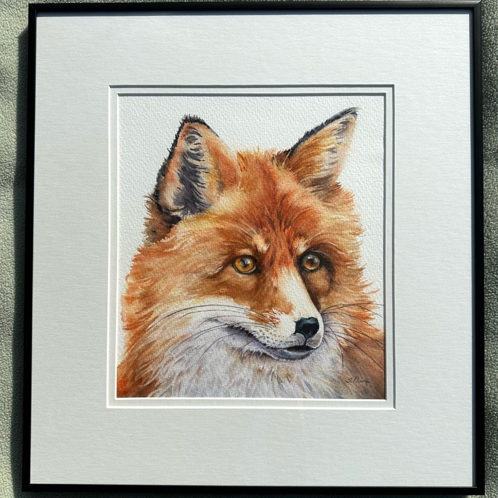 Framed Original Watercolour - VIGILANT