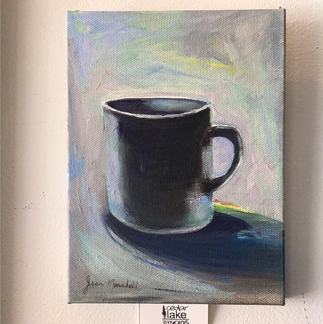 Original Oil Painting - COFFEE WELCOME