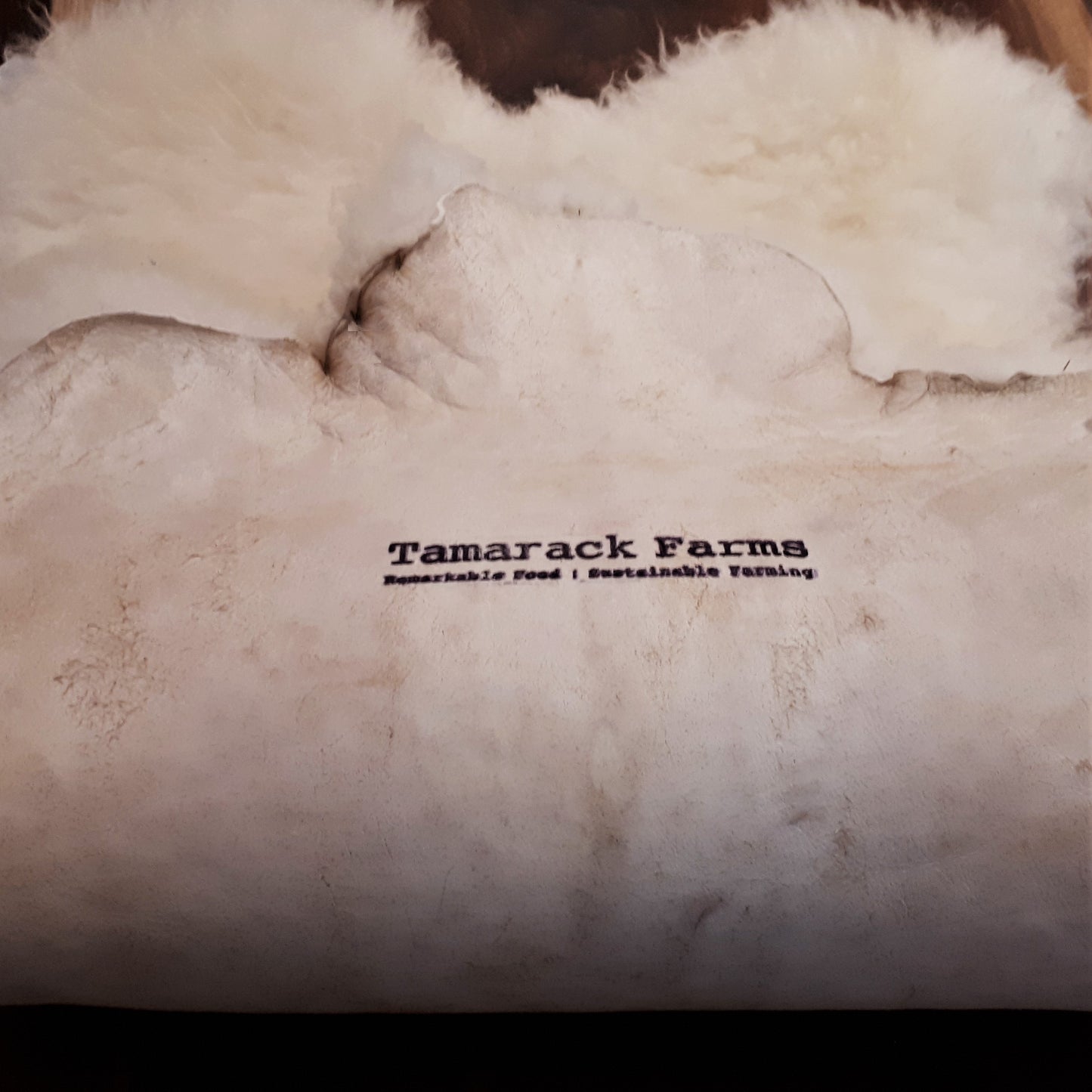 Shropshire Sheepskin from Tamarack Farms - large