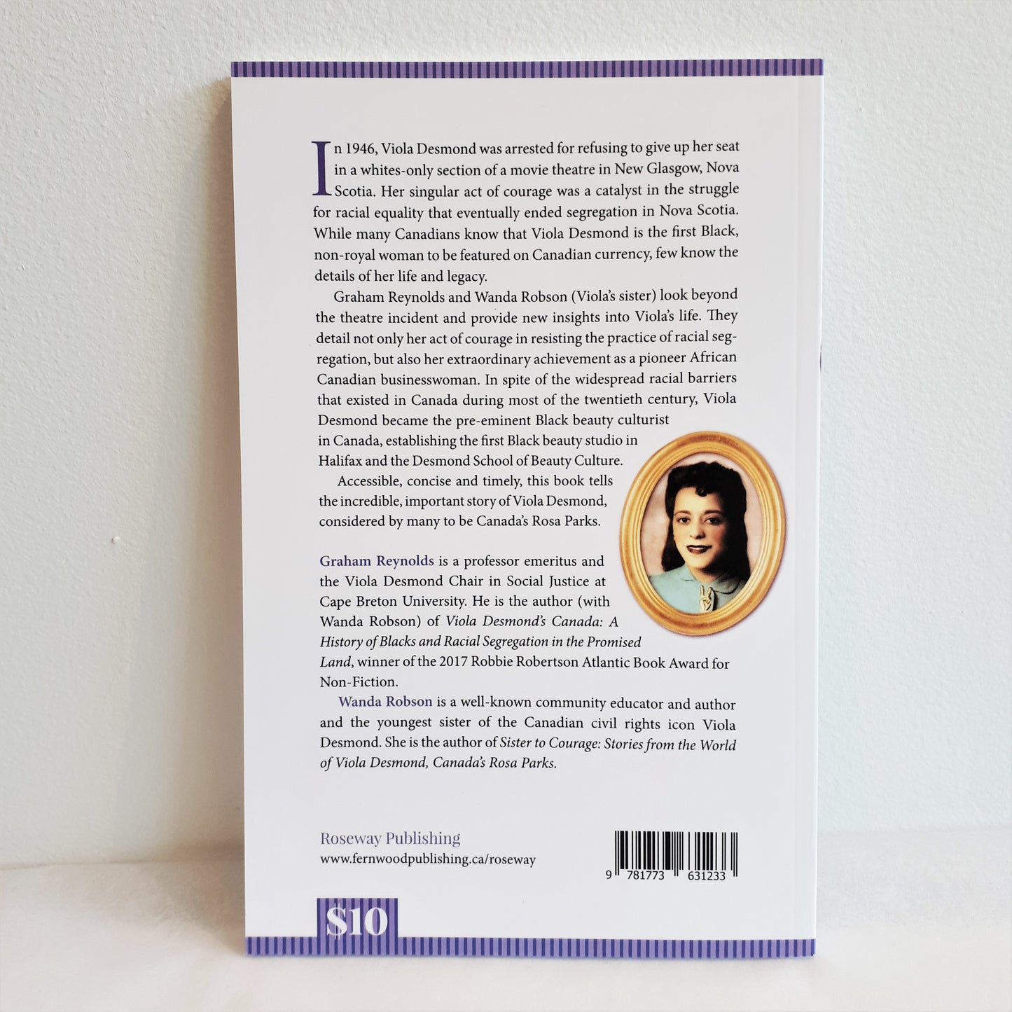 Viola Desmond, Her Life and Times by Graham Reynolds with Wanda Robson