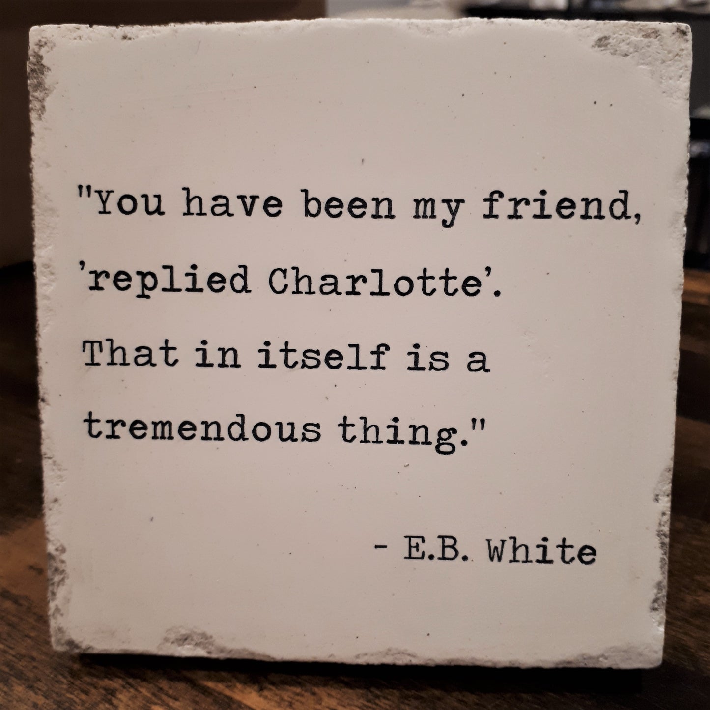 Quote Plaques - five different quotes