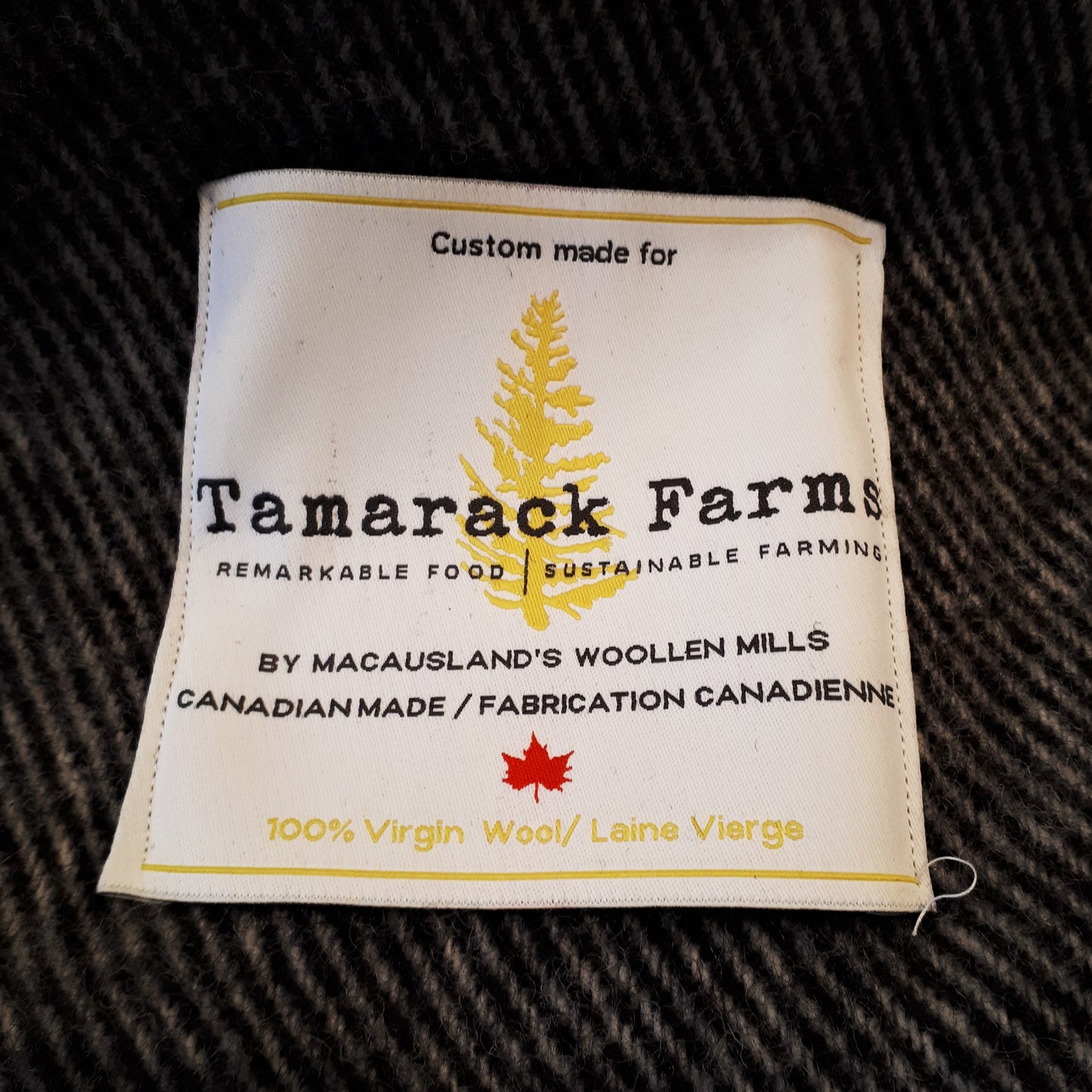 Tamarack Farms Wool Blanket 2022