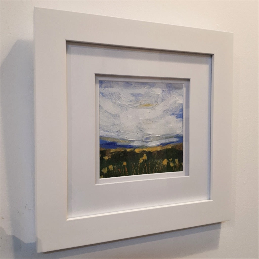 Framed Original Oil - FIELD OF GOLD