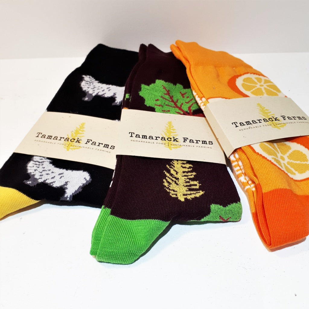 Cotton Farm/Chefs Socks from Tamarack Farms