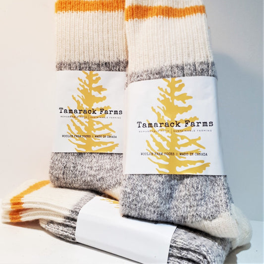 Wool Farm/Chefs Socks from Tamarack Farms