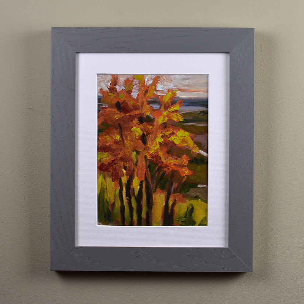 Framed Original Oil - AUTUMN OVERLOOK